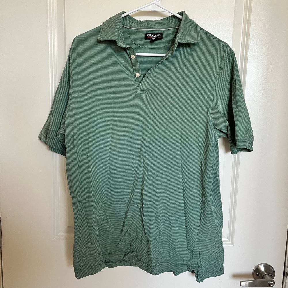Kirkland Signature Men's Polo in Sage